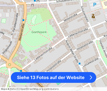 1-Raum-Appartement mit Einbauküche, Fußbodenheizung "Am Stadtpark" ... - Foto 1