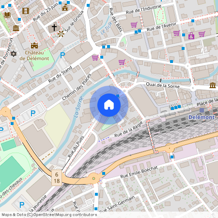 2800, Delémont, Rue de la Mandchourie 25, 21A