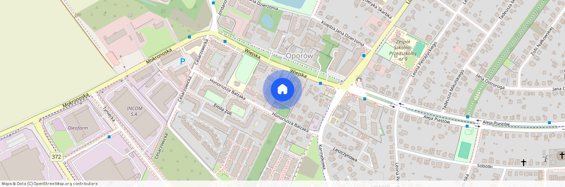 ul. Wiejska, Oporów, Fabryczna, Wrocław, dolnośląskie