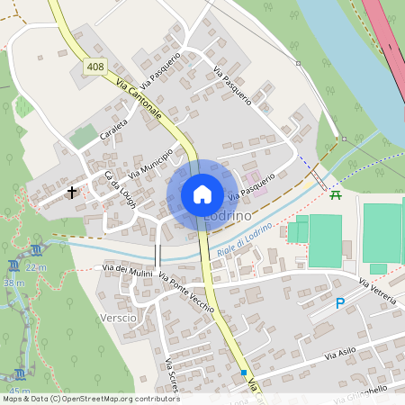 6527, Lodrino, Via Pasquerio, 1