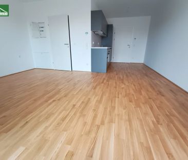 Moderne 1-Zimmer-Wohnung mit Loggia! Inklusive Kühlung und Einbaukü... - Photo 3