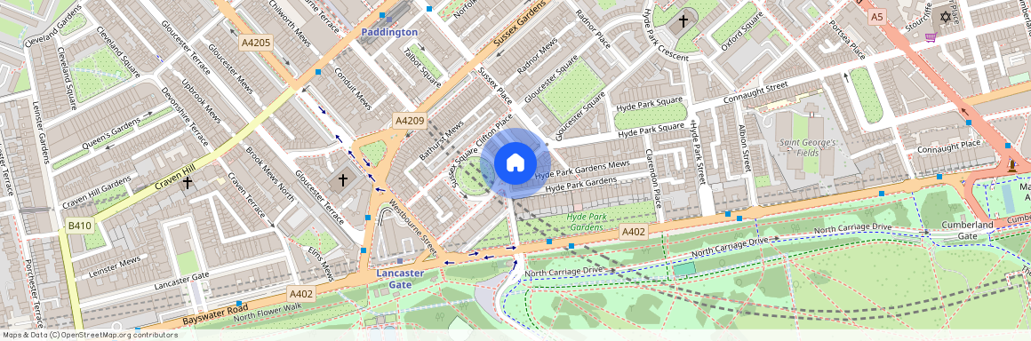 Stanhope Terrace, Hyde Park, W2