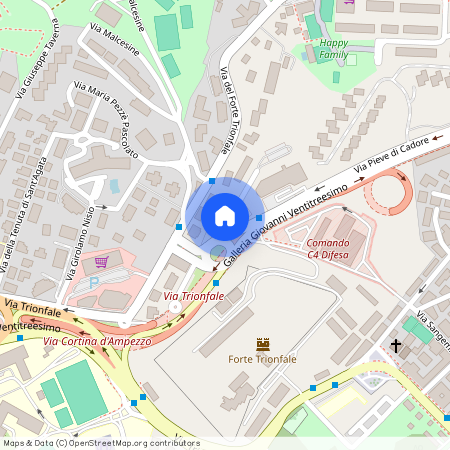 Via Sappada, Rome, Lazio 00135