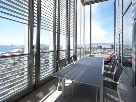 3 room luxury penthouse for rent in El Poblenou, Barcelona, Province of Barcelona, Catalonia - Photo 2