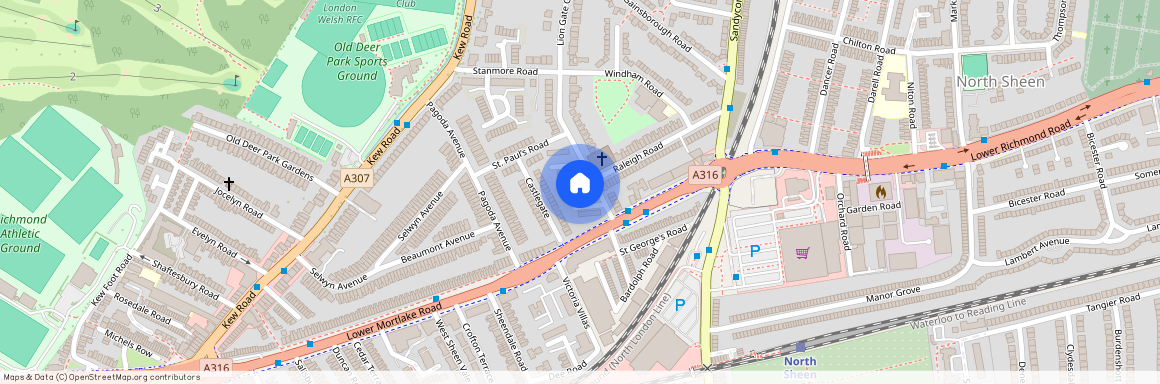 Lower Mortlake Road, Richmond, TW9, London