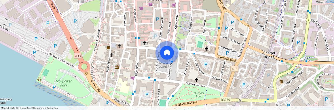 at Market Quarter, 30-45 Bernard St, Queensway SO14