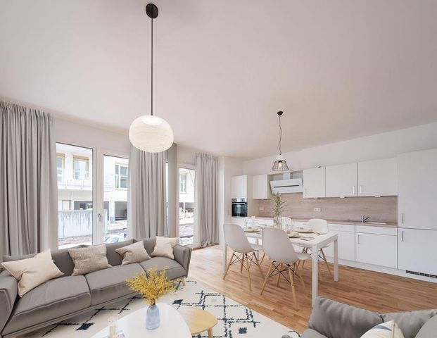 Neubau-Erstbezug - 2-Zimmer Wohnung mit Balkon und EBK - Foto 1
