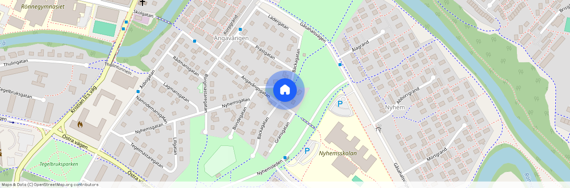 Bäckagatan, Ängelholm