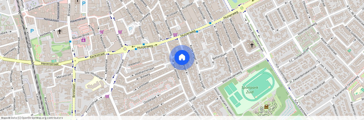 Batterijlaan, 1402 NS, Singel, Bussum