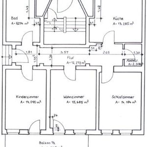 ** 3-Zimmer-Whg. mit Balkon und Tageslichtbad im Hofgebäude ** - Foto 2