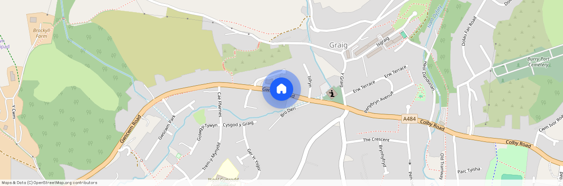 Llys Y Llyfyrgel, Burry Port