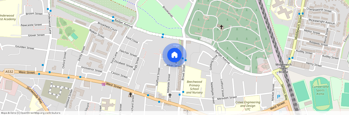 Weycroft Mews, Off Broad Street