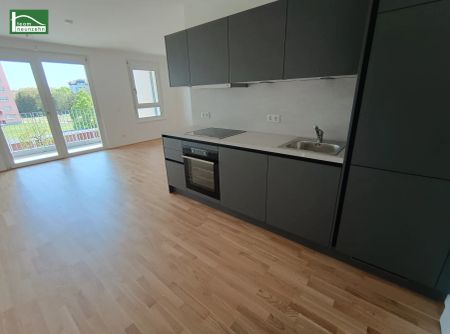 Moderne 1-Zimmer-Wohnung mit Loggia! Inklusive Kühlung und Einbauküche! STEINGÖTTERHOF - Photo 2