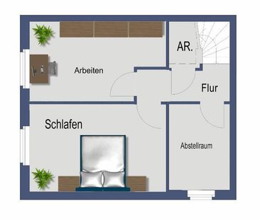 Zuhause - 3 Zimmer Erdgeschoss Maisonette Wohnung mit Stellplatz un... - Photo 6