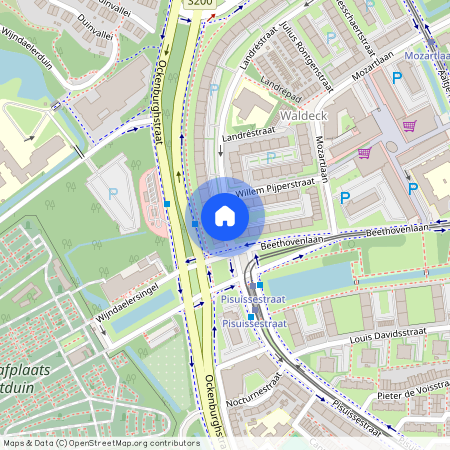 Waldeck-Noord, 2551 BR, Landréstraat, Den Haag