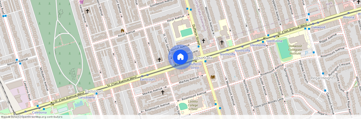 1216 St Clair Avenue, Toronto