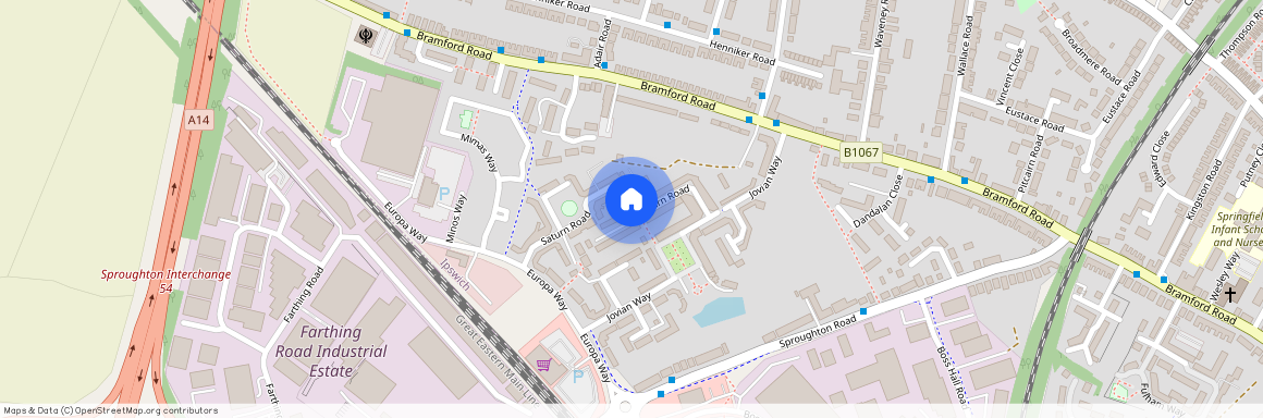 Saturn Road, Ipswich, Suffolk, IP1