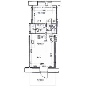 Hyggelig 2-værelses i indre by - beliggende i baggård - Photo 2