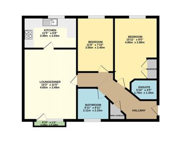 2 bedroom apartment to rent - Photo 5