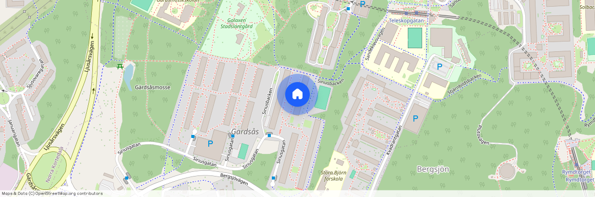 Västra Bergsjön, Göteborg, Västra Götaland, Siriusgatan 92