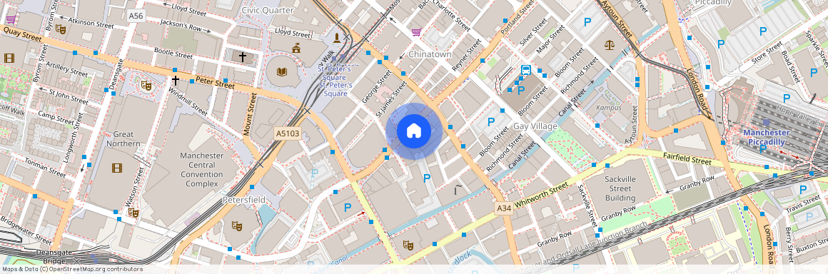 Portland Street, Manchester, Greater Manchester, M1