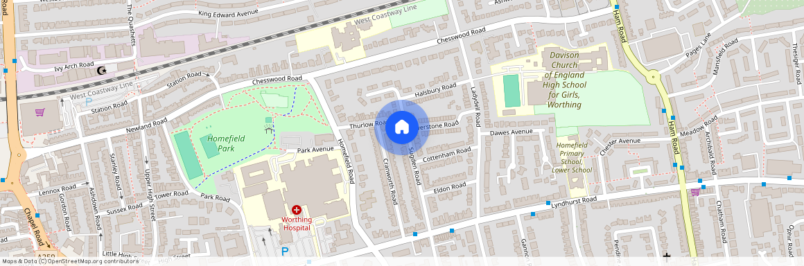 Sugden Road, Worthing, West Sussex, BN11