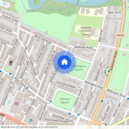 Wellington Square, Pittville GL50 4JP, Pittville  4Jp