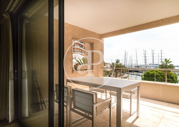 Flat for rent overlooking the harbour in Porto Pi