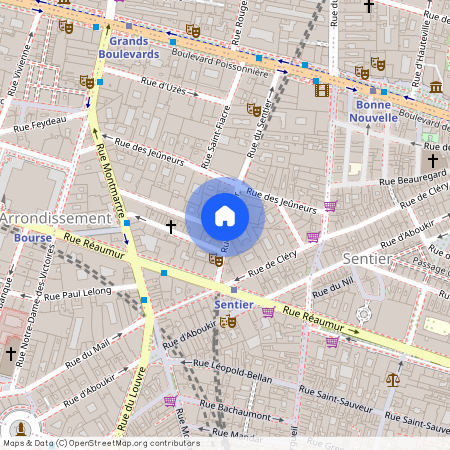 Sentier 15, Rue du Sentier, Paris