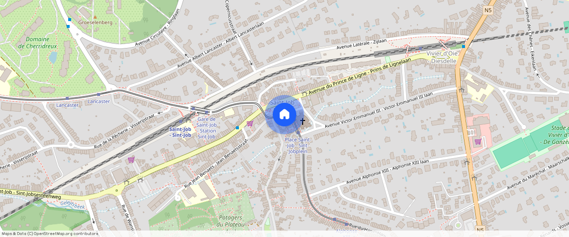 Place de Saint-Job **, 1180, Uccle