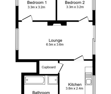 2 bedroom apartment to rent Gibb Lane, Catshill, Bromsgrove, Worces... - Photo 2