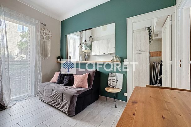 Appartement Beausoleil 2 pièce(s) 27.58 m2 - Photo 1