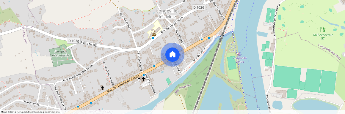 Rue du général de gaulle, 57050, Longeville-lès-Metz