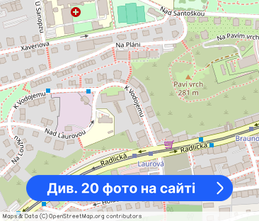 Pronájem bytu 1+kk a garsoniéry 29 m², K vodojemu , Praha - Фото 1
