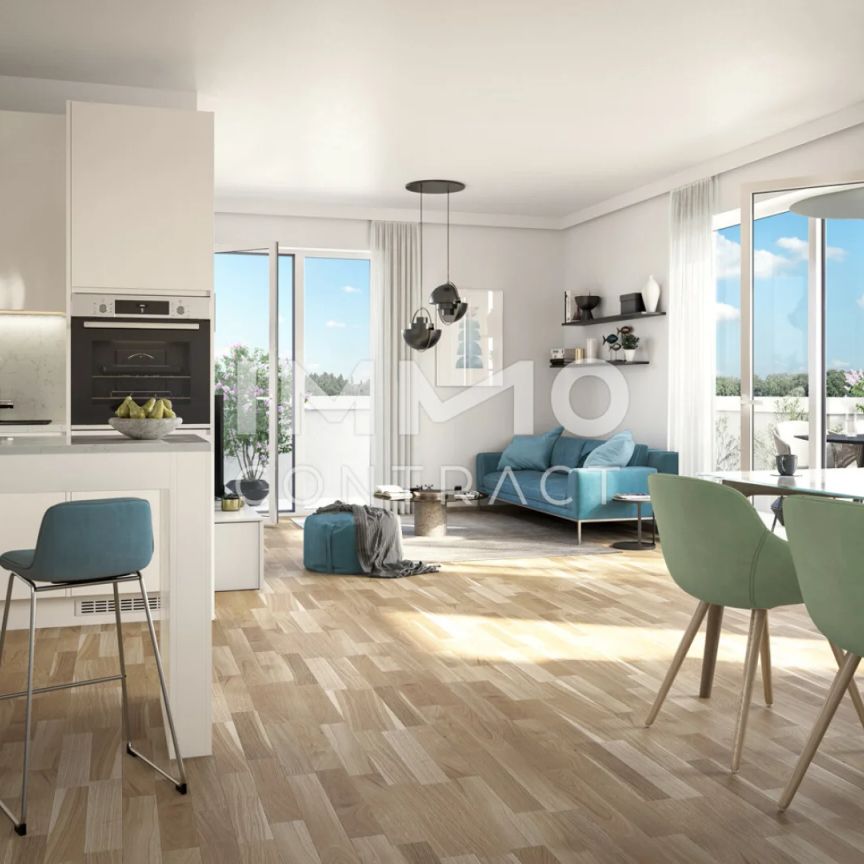 54,05qm 2Zi O-Balkonwohnung, Erstbezug, ökologische Bauweise - Photo 1