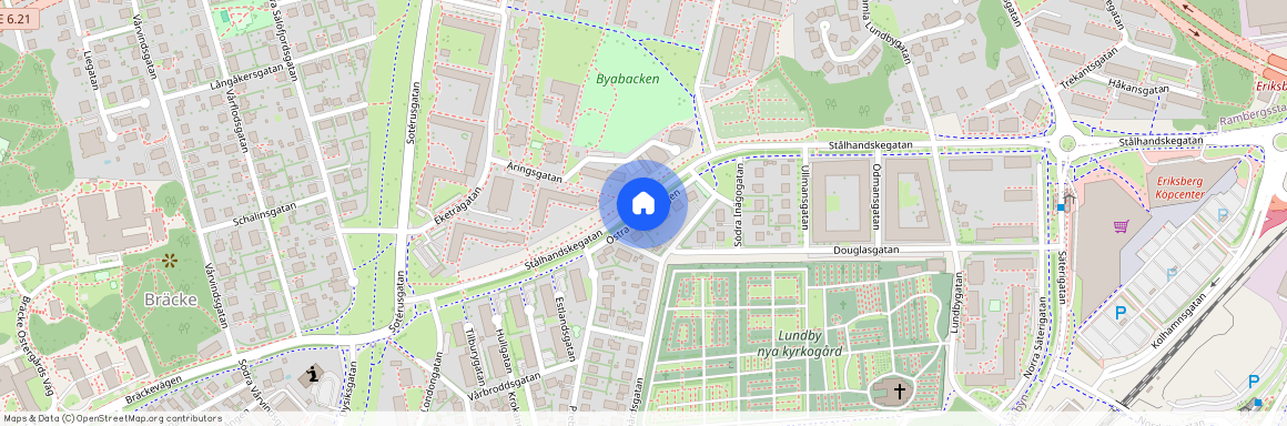 Östra Bräckevägen, Göteborg