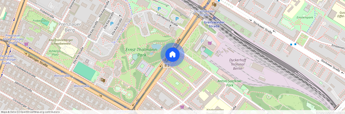 Greifswalder Str., Berlin, Prenzlauer Berg, 10405