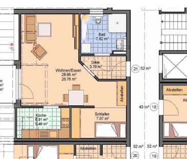 Moderne 1,5-Zimmer Seniorenwohnung mit Balkon in Leopoldshöhe - Foto 1