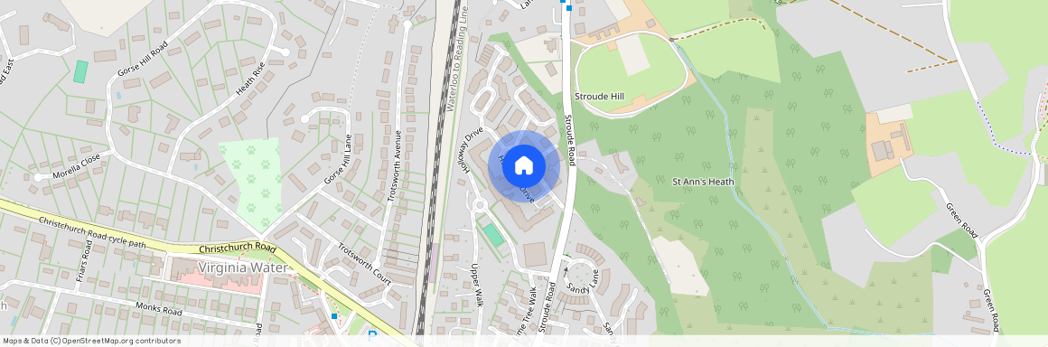 Holloway Drive, Virginia Water, Surrey, GU25