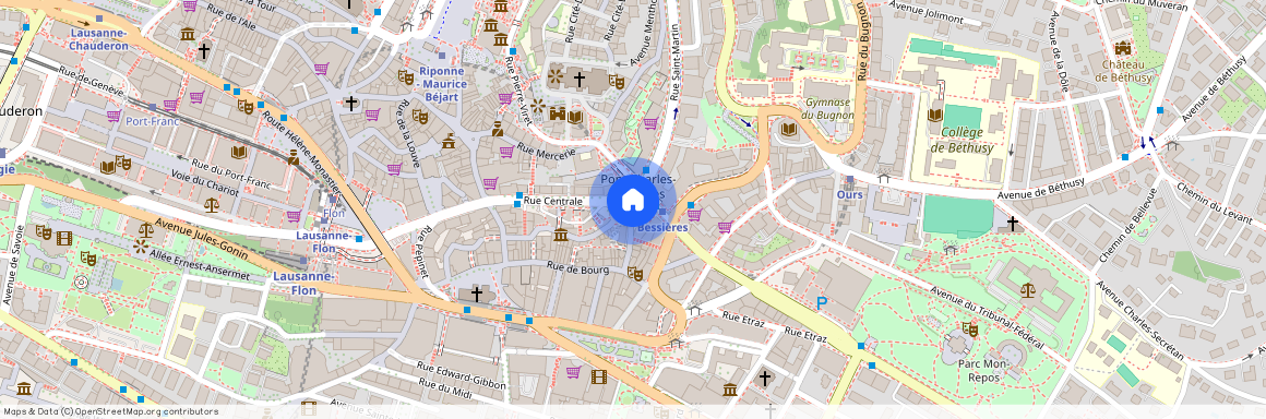 Rue Cheneau-de-Bourg 1, 1003, Lausanne