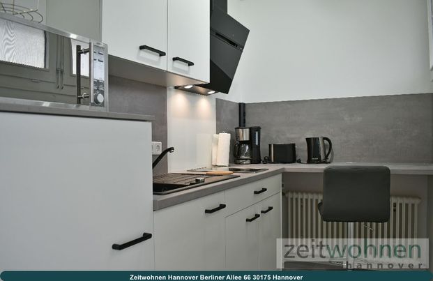 Laatzen, 1 Zimmer Apartment mit Balkon, Internet, frisch saniert - Photo 1