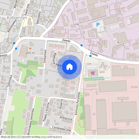 ul. Komuny Paryskiej, Kliny, Swoszowice, Kraków, małopolskie