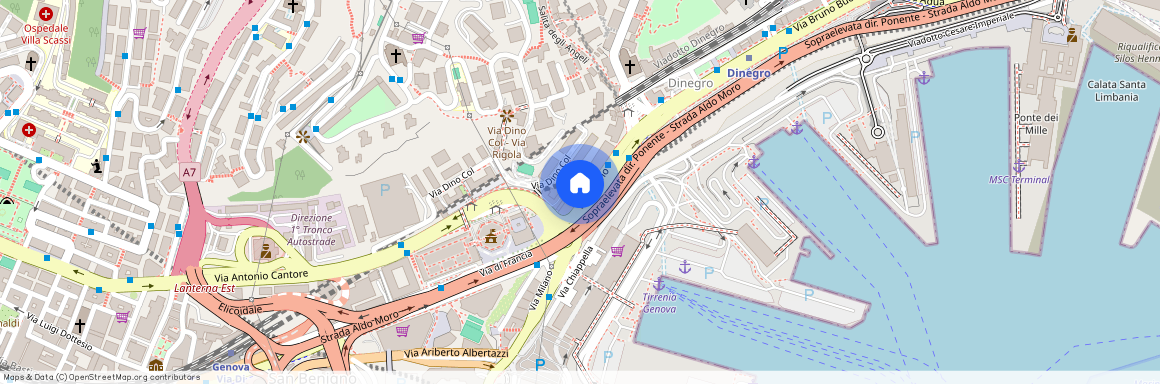 Via Milano 43, 16149 Genoa Genoa, Italy