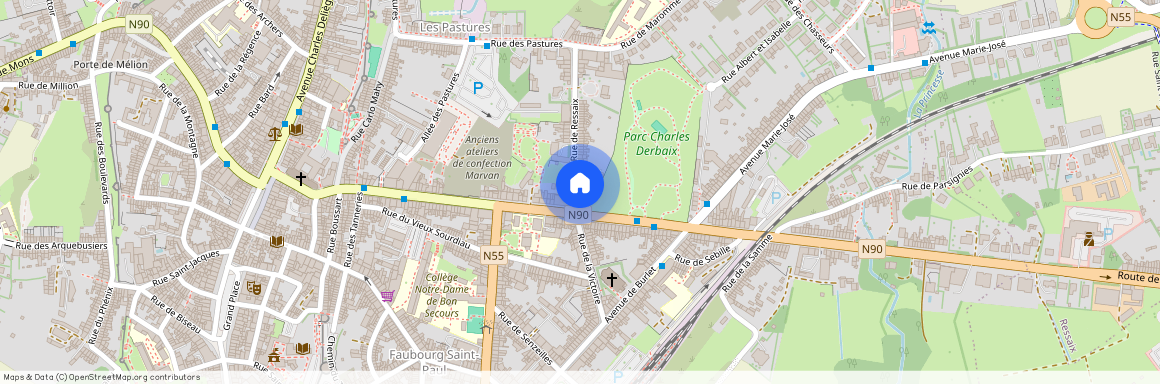 Rue De Ressaix, 1, 2, 7130, Binche