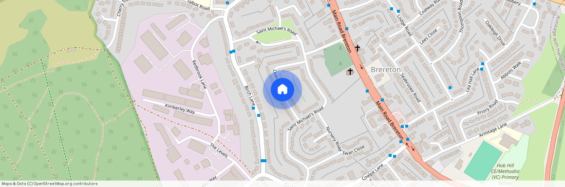 Leasowe Road, Rugeley WS15