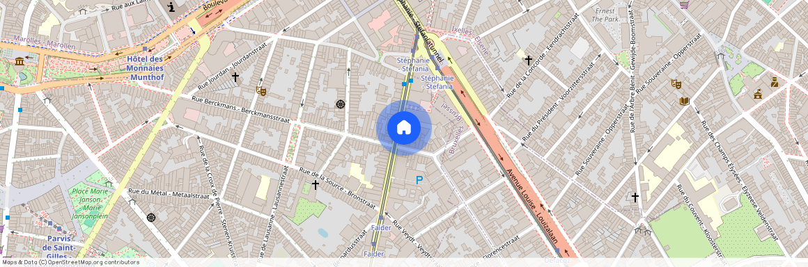 Chaussée De Charleroi - Charleroise Steenweg, 24-26, 1060, Saint-Gilles - Sint-Gillis