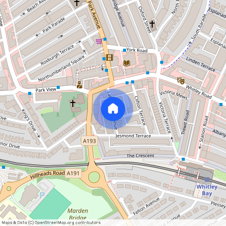 Laburnum Avenue, Whitley Bay. NE26 2HX. *LARGE MAISONETTE*