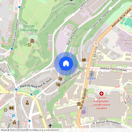 1005, Lausanne, Place Du Vallon, 6