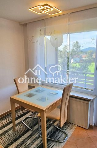 Sofort verfügbar! - Voll möblierte, schöne, sonnige 2-Zimmer-Wohnung mit Balkon und KFZ-Stellplatz - Foto 5