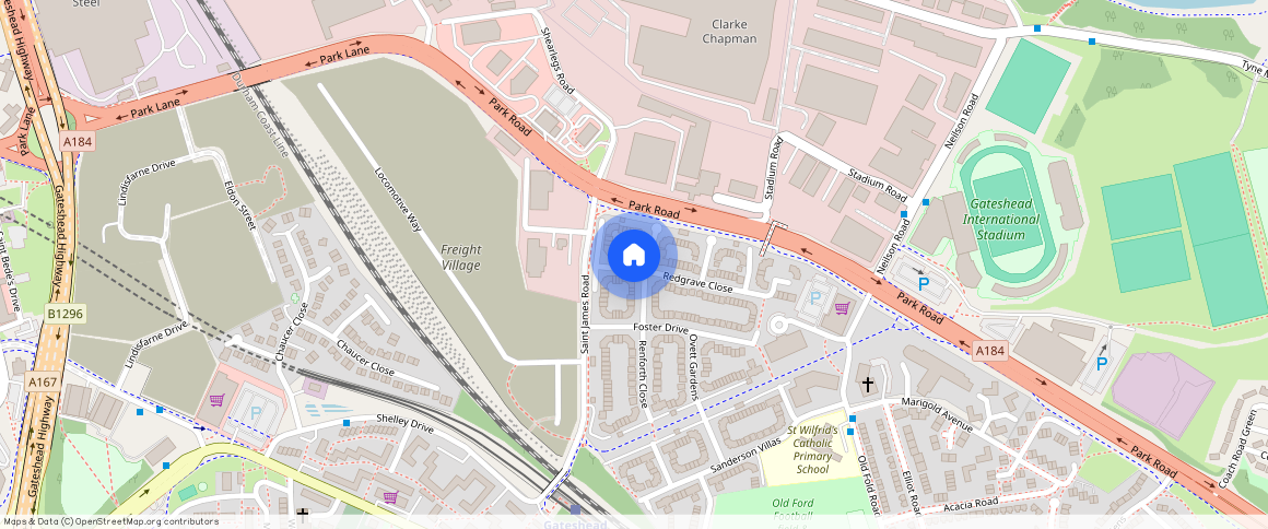 St James Village, NE8 3JD